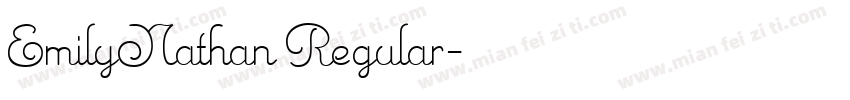 EmilyNathan Regular字体转换